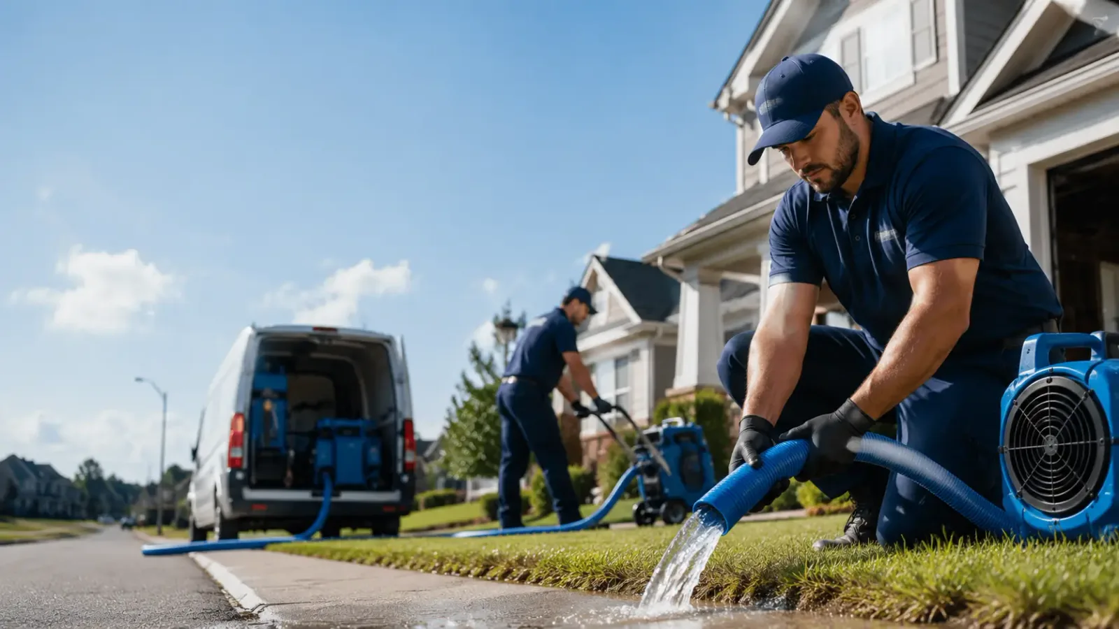 Flood Damage Restoration in Houston, PA